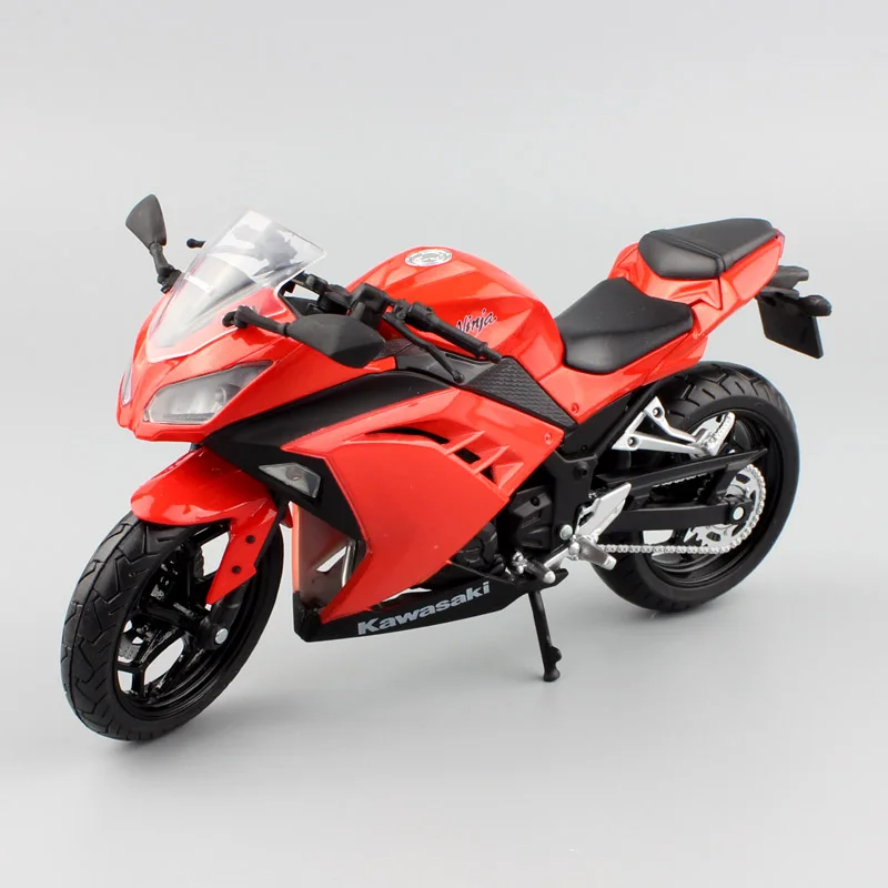 1:12 automax маленький Kawasaki Ninja 300 EX300 ZX3R гоночный мотоцикл игрушечные весы велосипед Diecasts& игрушки автомобили-модельная игрушка миниатюрный ребенок