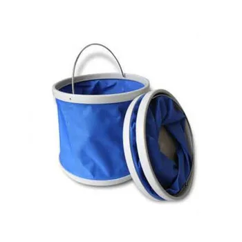 

Fishing tools Outdoor fishing tackle thick canvas folding bucket plastic car wash bucket fishing accessories fishing equipment