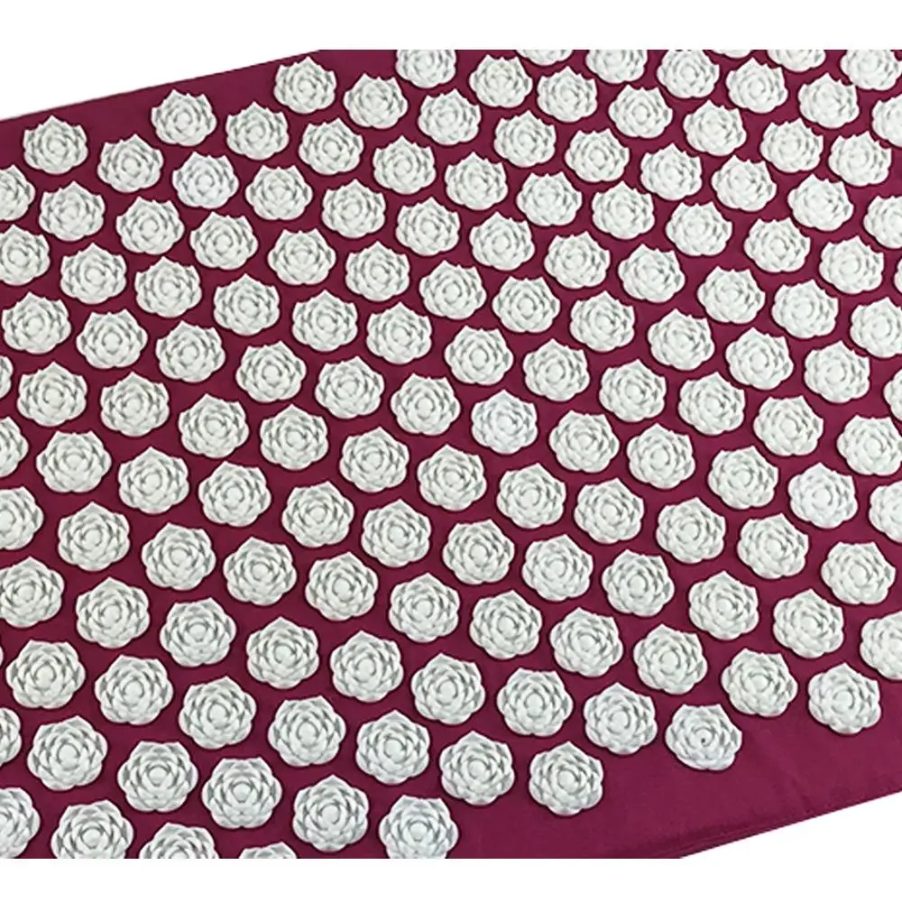 66 x 42cm Massager Cushion Massage  Fitness Yoga Spike Mat Lotus Acupuncture Massage Mat Bed Pilates Yoga Massager Cushion Fit