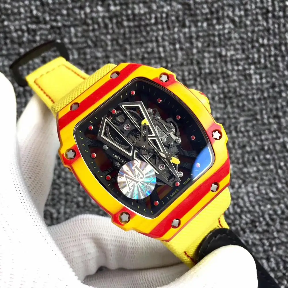 A0976 мужские часы Топ бренд подиум роскошный европейский дизайн автоматические механические часы