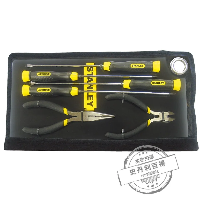 

STANLEY 6 Pieces Calculator Toolkit Diagonal Cutting Pliers "Nipper Pliers Screwdriver Set 92-003-23