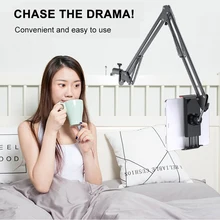 Telephone Holder Multi-function Support Computer Tablet PC Smart Phone For Tiktok Live Videos Desktop Bedside Clip