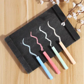 

200 pcs/Lot Dustless chalk pen Drawing chalks for kids toy stationary office accessories School supplies tizas White Color