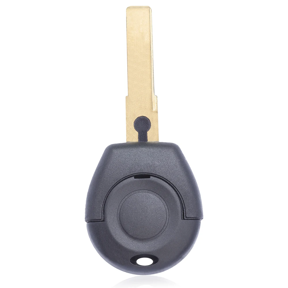 KEYECU 2 кнопки дистанционного ключа Fob 433 МГц без ключа для Volkswagen Golf Polo ПАССАТ шаран Uncut HU66 ключ лезвие