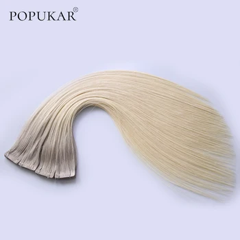 

Popukar 100g ombre tape in hair extensions remy human hair From One Donor Cuticle Intact Adhesive tape hair for hair salon