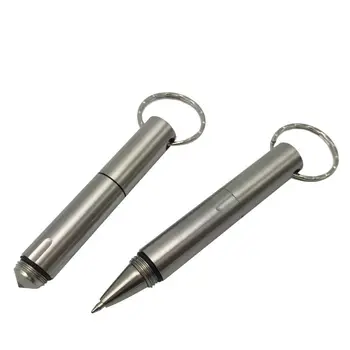 

Mini EDC Pocket Tactical Pen Outdoor Survival Tool Stainless Steel Keychain Broken Window Glass Breaker