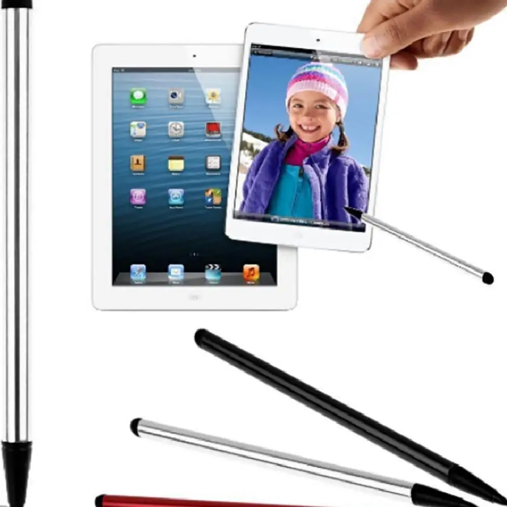 Металлический емкостный сенсорный мини стилус для Apple Pencil iPad Pro air 2 3 Mini 4 Samsung Huawei