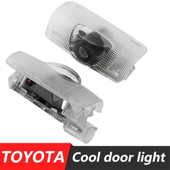 

2x LED Car Logo Projector door light For Toyota Camry 4 Runner Avalon Highlander Land Cruiser Prius Sequoia Venza Tundra