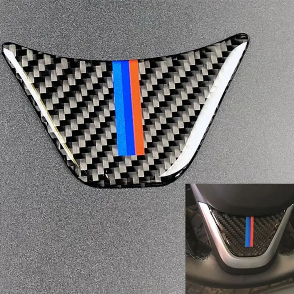 1 шт. Автомобильная наклейка на руль из углеродного волокна для M Bmw X1 Серия 2 E84 2016