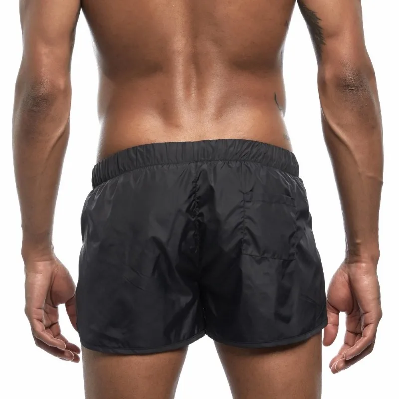 Hot Selling Men's Beach Shorts Polyester Quick-drying Sports Casual Shorts Simple Type Surfing& Beach Shorts