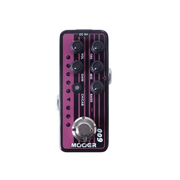 

MOOER MICRO PREAMP Series 009 Black Night Versatile Digital Dual Channel Preamp Preamplifier Guitar Effect Pedal True Bypass