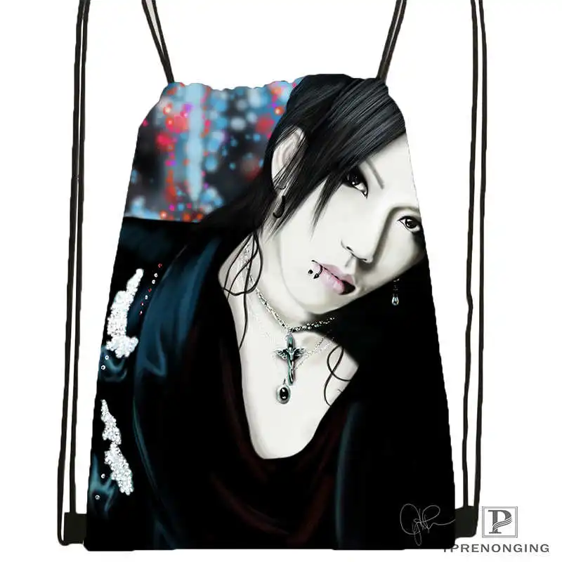 Drawstring Backpack Custom gazette_ aoi_neo_genesis DrawstringBackpackBagforMan женский милый рюкзак детский Ранец(черная спинка) 31x40 см#20180611-03-162 - Цвет: Drawstring Backpack