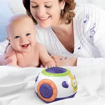 

Tumama Multifunction Starry Sky Night Light Projector Music Recording Baby Toy