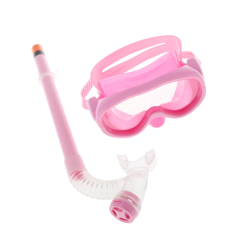 Child Swimming Anti-Fog Goggles Kids Diving Mask & Breather Pipe Underwater Camera Diving Mask Scuba Snorkel Swimming Goggles