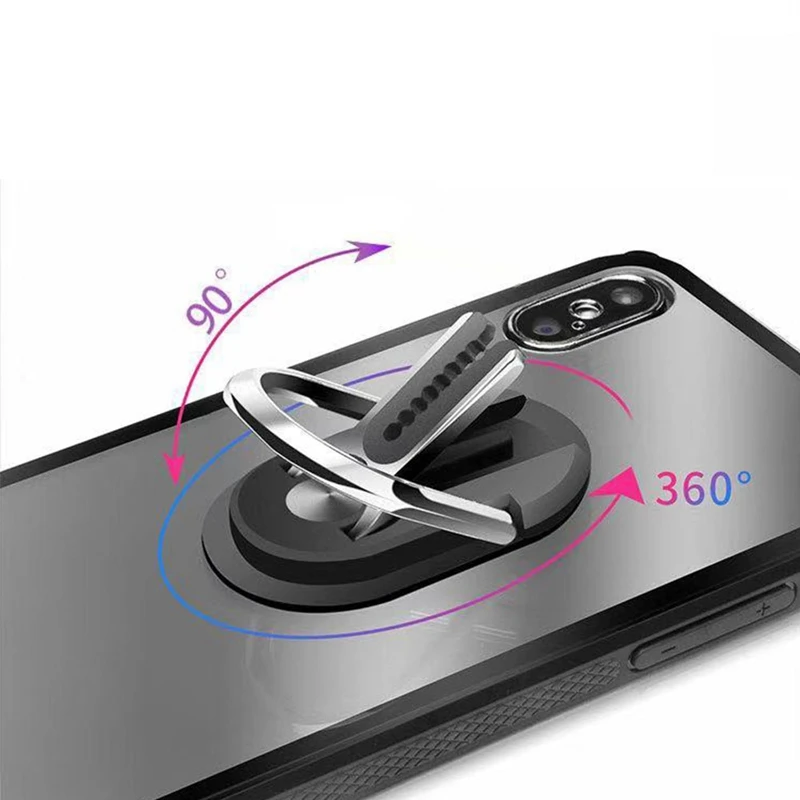  Universal Mobile Auto Halter ABS Mehrzweck Faul Telefon Halterung Ring Schnalle für iphone 11 pro f