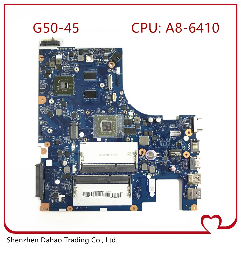 Материнская плата ACLU5 для ноутбука Lenovo 5 дюймов b20h55113|Материнские платы| |