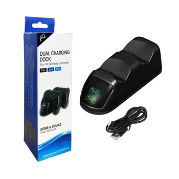 

Fast PS4 Controller Charging Dock Station Dual Charger Stand with Status Display Screen for Play Station 4/PS4 Slim/PS4 Pro