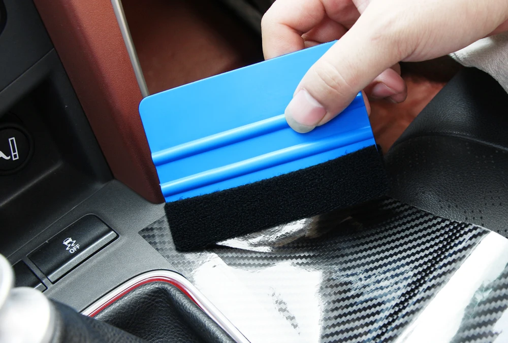 Car Vinyl Film wrapping tools Scraper squeegee with felt edge For Mazda Skyactiv Technology CX-5 CX-7 CX-9 CX3 2 3 5 6 Axela