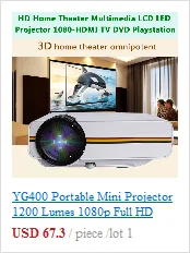 YG300 мини портативный проектор lcd светодиодный проектор HDMI USB AV SD 400-600 люмен Домашний кинотеатр Детский обучающий проектор HD Projetor