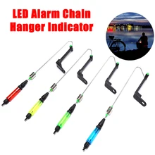 Fishing Swinger LED Alarm Chain Hanger Shaking Fishing Bite Indicator Alert Bite Sensor Tools