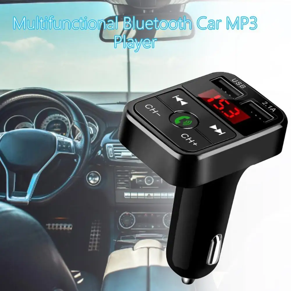 Автомобильный MP3-плеер Многофункциональный беспроводной прием без потерь Музыкальный автомобильный прикуриватель Usb Автомобильное зарядное устройство P3