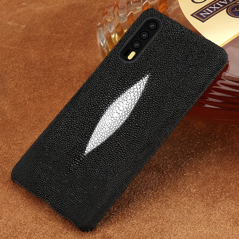 Phone Case for Huawei P10 P20 P30 Mate 10 20 Pro lite case Y6 Y9 P Smart 2019 Pearl Fish Skin For Honor 7A 7X 8X 9X 10 20 lite