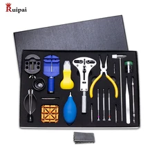 RUIPAI 39 шт., инструменты для часов, открывалка для часов, пружинная отвертка для снятия крепежа, набор инструментов для ремонта часов, услуги часовщика