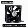 Gdstime EC Brushless Cooling Fan AC 110V 120V 220V 240V Ball Bearing Axial Fan 60MM 80MM 90MM 120MM ► Photo 3/6