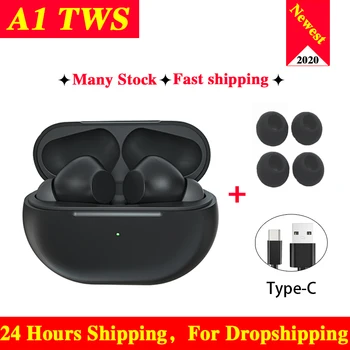 

A1 Tws Pro True Wireless Bluetooth Mini Bass Earphone Bluetooth Headset Sports Earbuds With Charging Box Stereo Headse Auricular