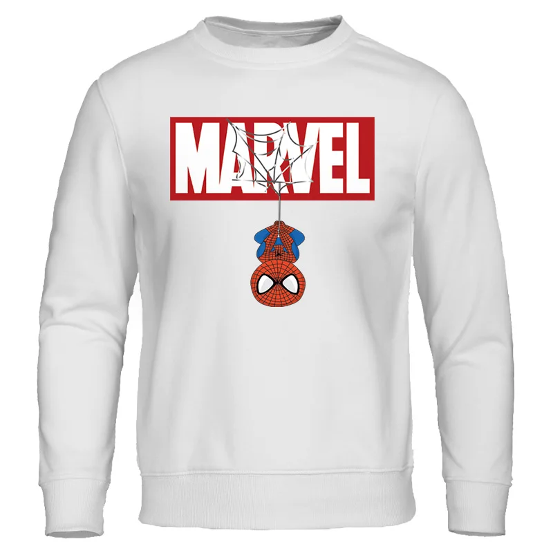 Толстовка Мстители весна осень спортивный костюм MARVEL принт Человека-паука толстовки мужские повседневные мужские уличные