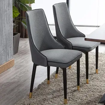 

Solid wood dining chair modern minimalist home backrest American cafe hotel creative restaurant chair