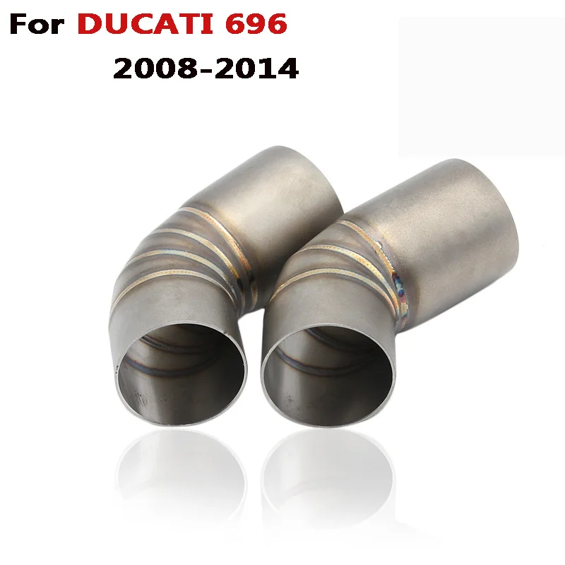 Выхлопной адаптер для DUCATI 696 2008-2014 796/795 11 2010-14 слипоны средние трубы Аксессуары