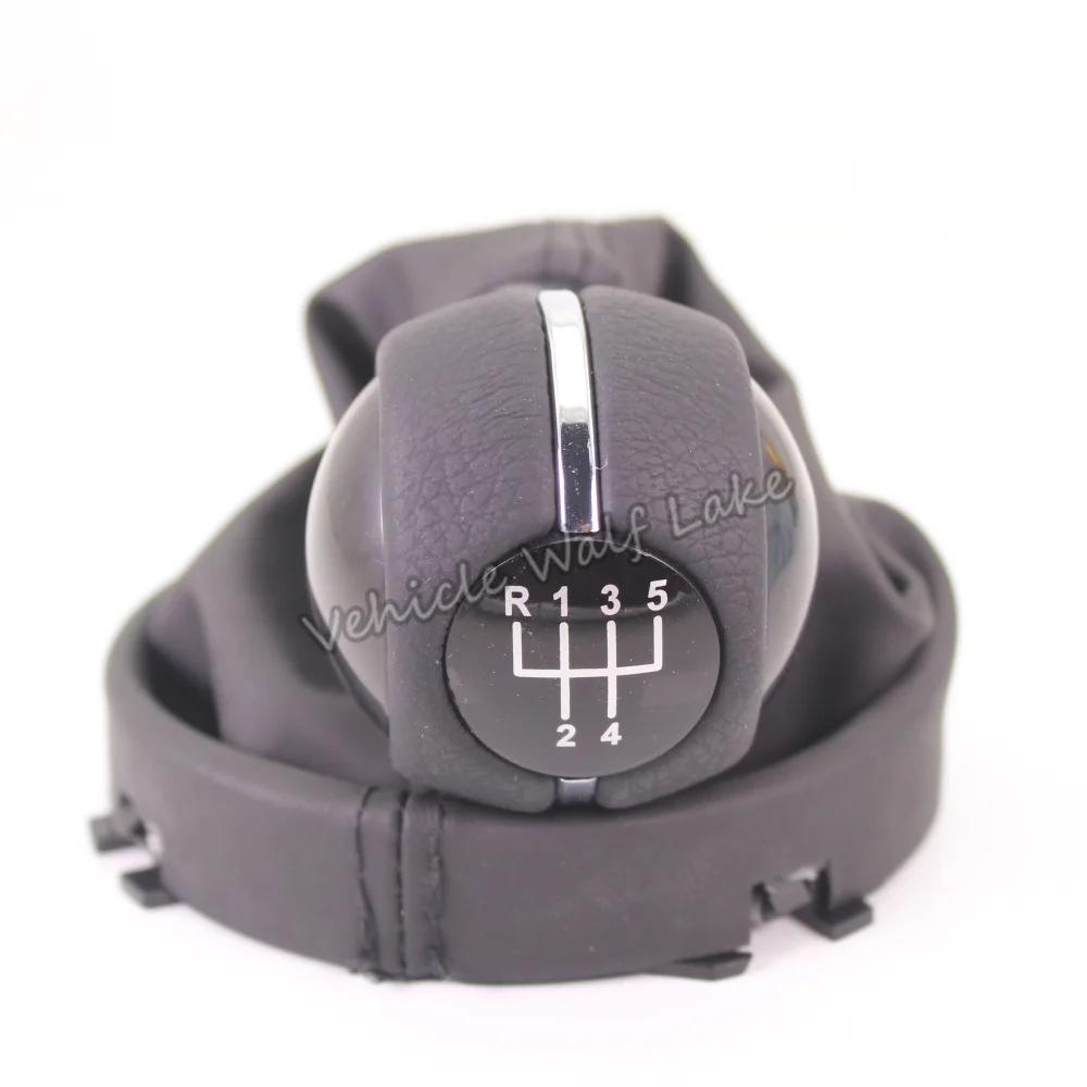 Кожаная черная ручка переключения передач для Mini Cooper F55 F56 F54 F60 2013 2014 2015 2016 2017