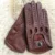 New Arrival Mens Gloves Goatskin Leather Riding Driving Gloves Full Finger Non unlined Slip Mitten For Male Real Leather Gloves 