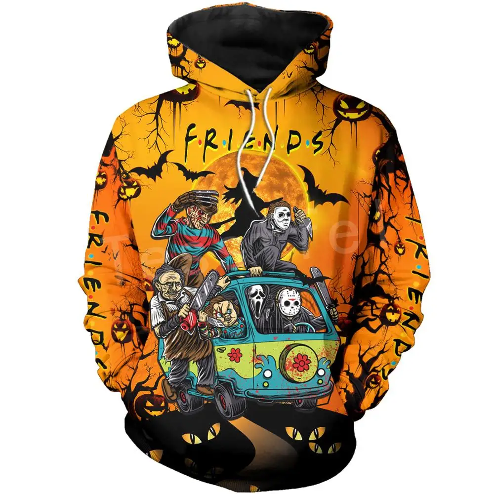 

Halloween Michael Myers Horror Movie jack skellington Funny Pullover Tracksuit 3d Printed Hoodies Men Women Long Sleeve