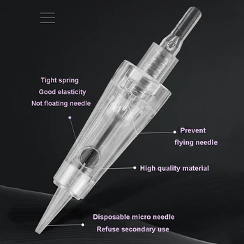 

20pcs Disposable Eyebrow Tattoo Needles Tools 1RL 3RL 5RL 5F 7F Microblading Permanent Makeup Cartridge Needle Tattoo Supplies