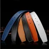 New Luxury Brand Belts for Men High Quality Pin Buckle Male Strap Genuine Leather Waistband Ceinture Men's No Buckle 3.3cm Belt ► Photo 1/6