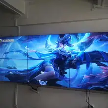 3,5 мм Безель 55 дюймов мозаика 1920*1080 панель Дисплей 2*3 ЖК видео монитор Настенный