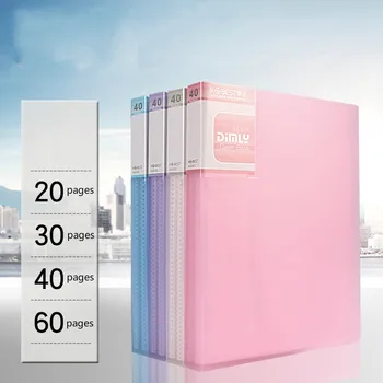 

A5 20 Page / 30 Page / 40 Page / 60 Page File Folder Document Folder For Files Sorting Practical Supplies For Office And School