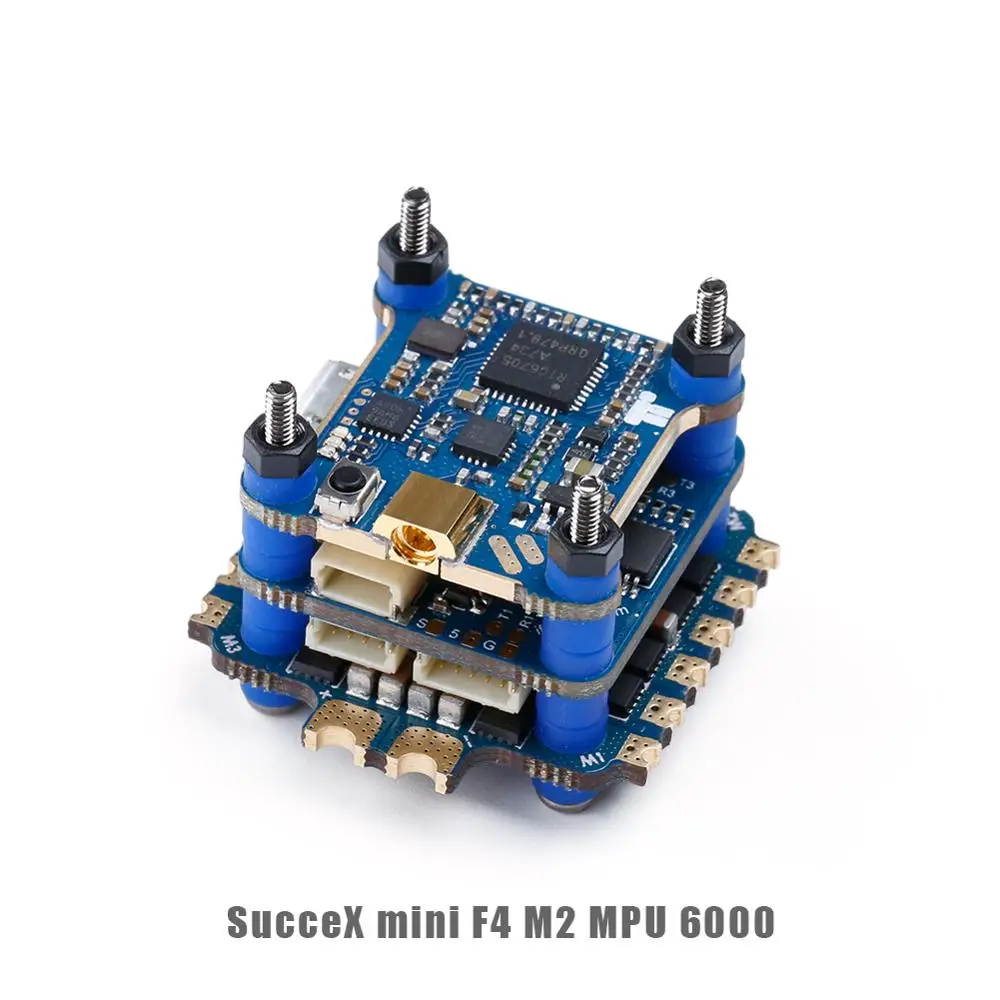Sucex Mini F4 V2 блок управления полетами 2 6S с mini V2.0 500MW VTX + V2.1 FC 35A 4 в 1 ESC для FPV RC Racing