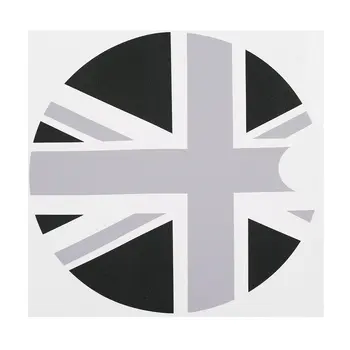 

New 1pc 180*180mm PVC Mini Cooper F55 F56 Car Petrol Diesel Fuel Tank Cap Gas Cover Vinyl Sticker Decal British UK Flag