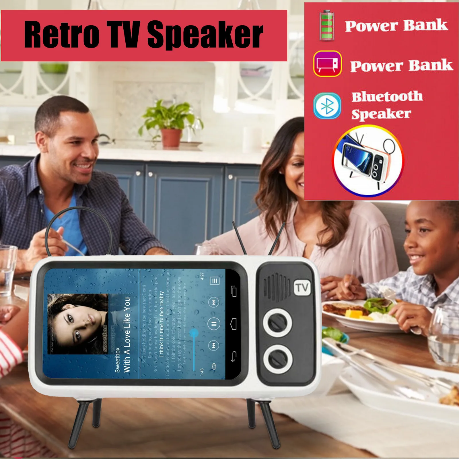 Bluetooth-динамик Hi-Fi портативный уличный динамик стенд сабвуфер Профессиональное