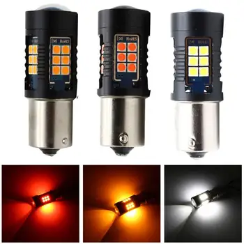 

1156/1157 P21W 7506 BA15S R5W R10W 3030 LED Auto Brake Light Car DRL Driving Lamp Reverse Bulbs Turn Signals Amber Red White