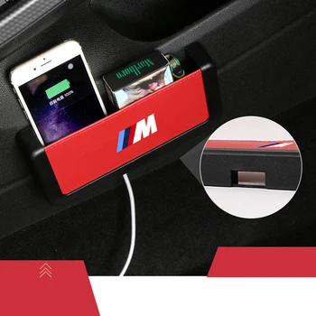 

NEW Car Storage Bag Multi-Function Universal Mobile Phone Storage Box For Bmw x1 x3 x5 x6 z4 f10 f20 f30 e36 e39 e46 e60 e90