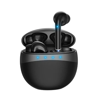 

M19 TWS Wireless Bluetooth Headset Earphone V5.0 Stereo Bass Touch Control Earbud Headset for Huawei iPhone Xiaomi Samsung Phone