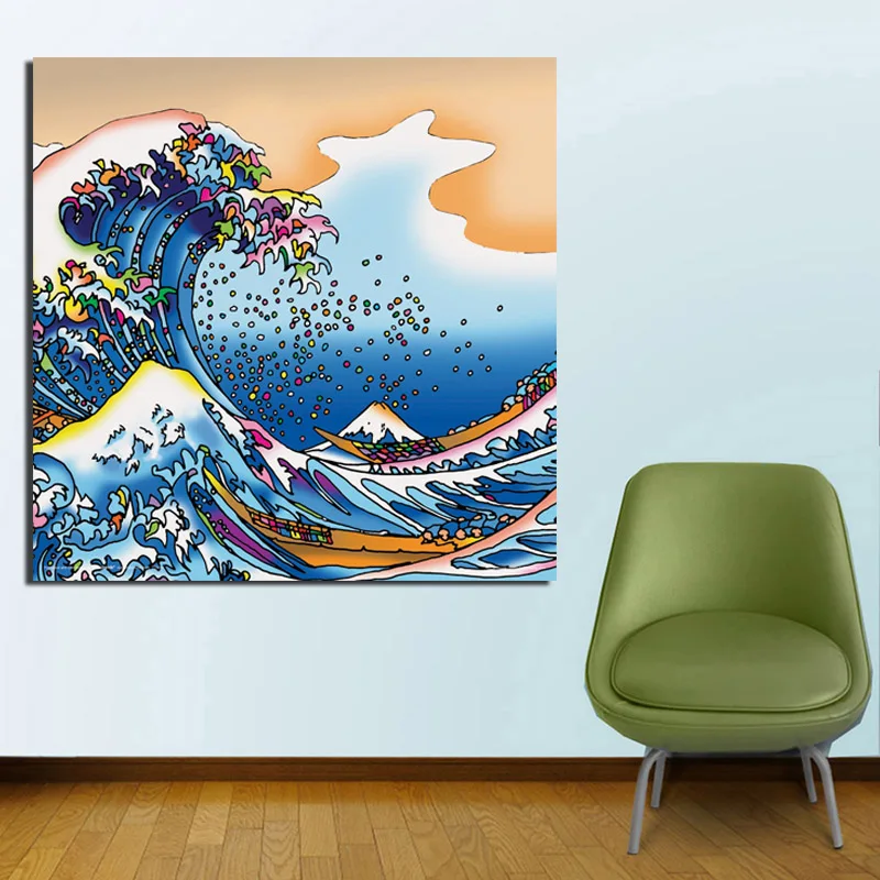 Katsushika Hokusai фотообои с рисунками для гостиной украшение дома современные Фотообои