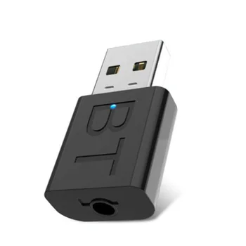 

Bluetooth 5.0 Transmitter Receiver Audio Wireless Adapter Portable 3.5mm TV Stereo SP99