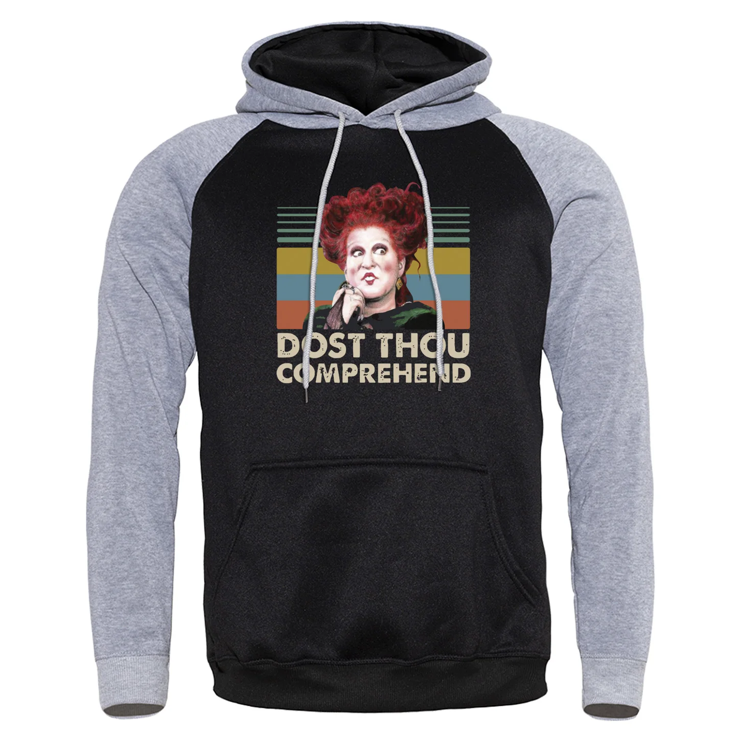 

Winifred Sanderson Dost Thou Comprehend Vintage Autumn Winter Fashion Hip Hop Hoodies Sweatshirts Raglan Funny Warm Clothing