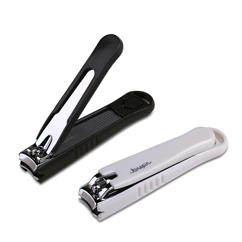 High-grade Toe Nail Clipper Extra Large Manicure Trimmer Nail Cutter with Nail File Stronge Professional Nail Tools Black Color