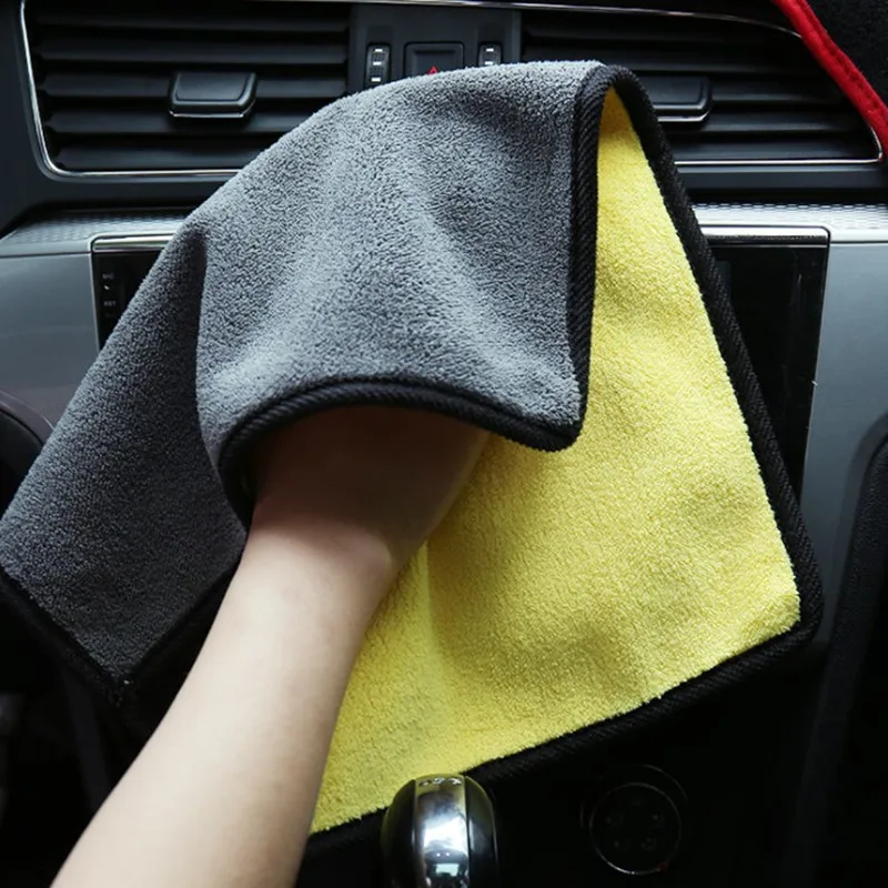 

1400GSM Ultra Absorbancy Luxury Car Wash Cloth Pad Super Soft Premium Microfiber Drying Waxing Polishing Towe